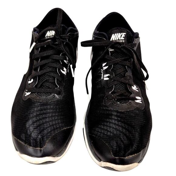 Nike Flywire TR 4 Black/White Flex Supreme Shoes Women US/AU 9 UK 6.5 - Picture 5 of 8